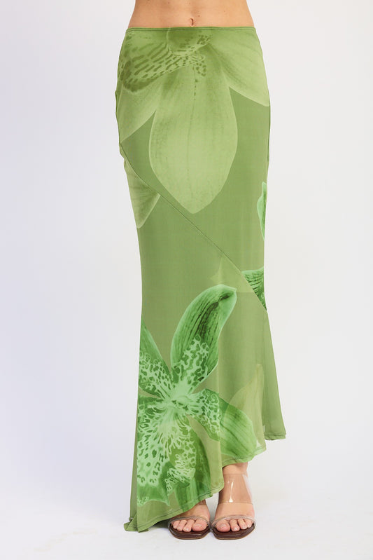 Mermaid Maxi Skirt