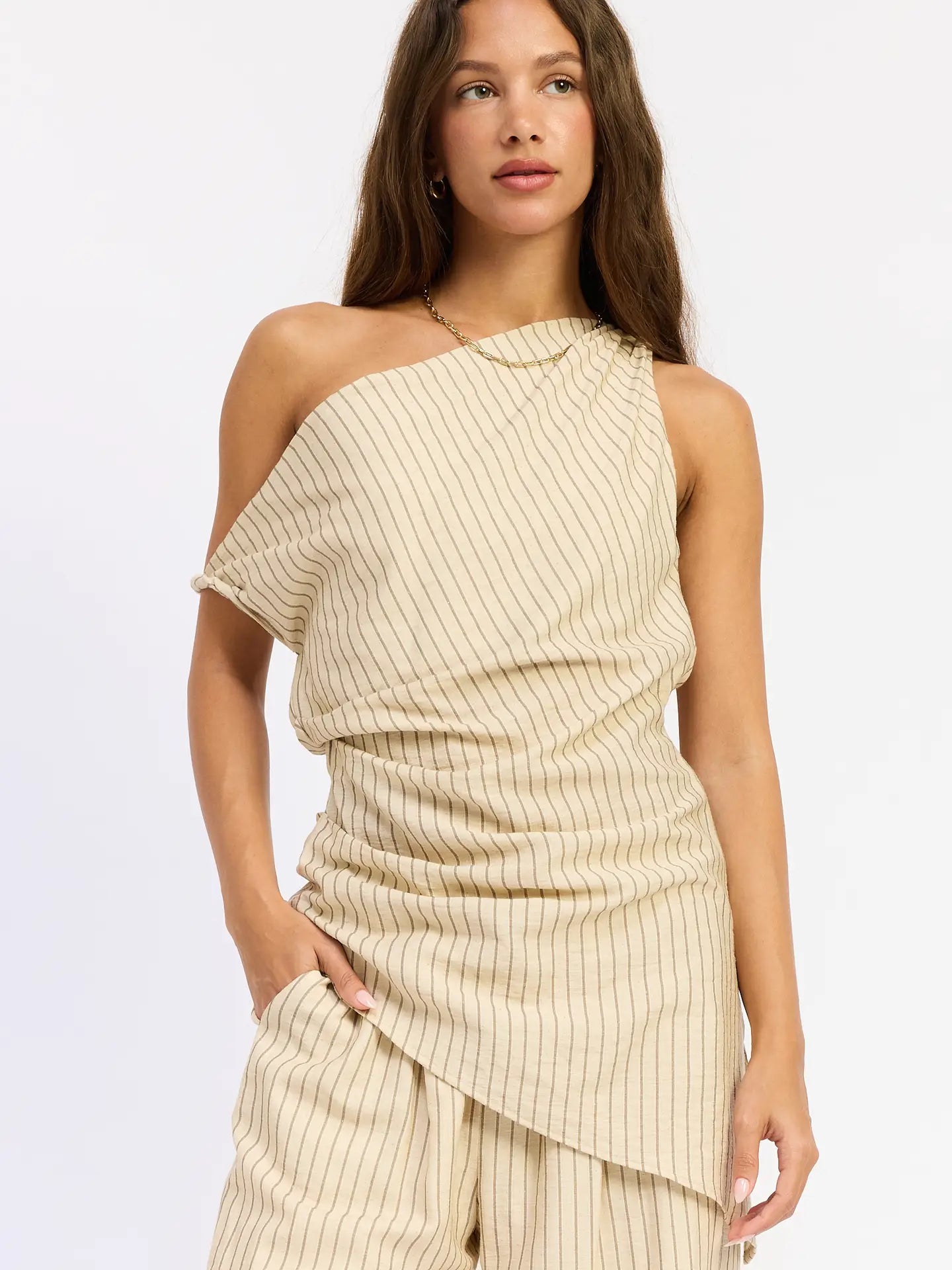 Asymmetrical Tunic Top