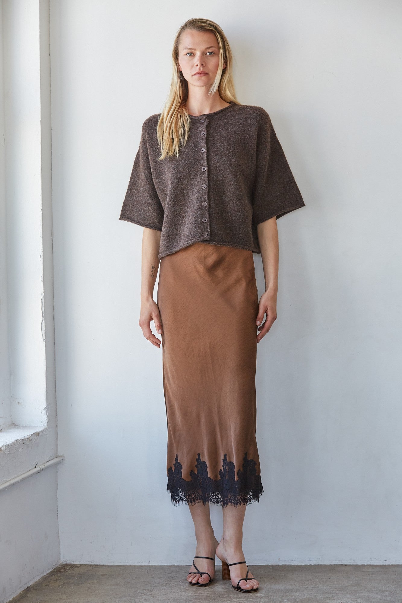Matisse Lace Trim Skirt