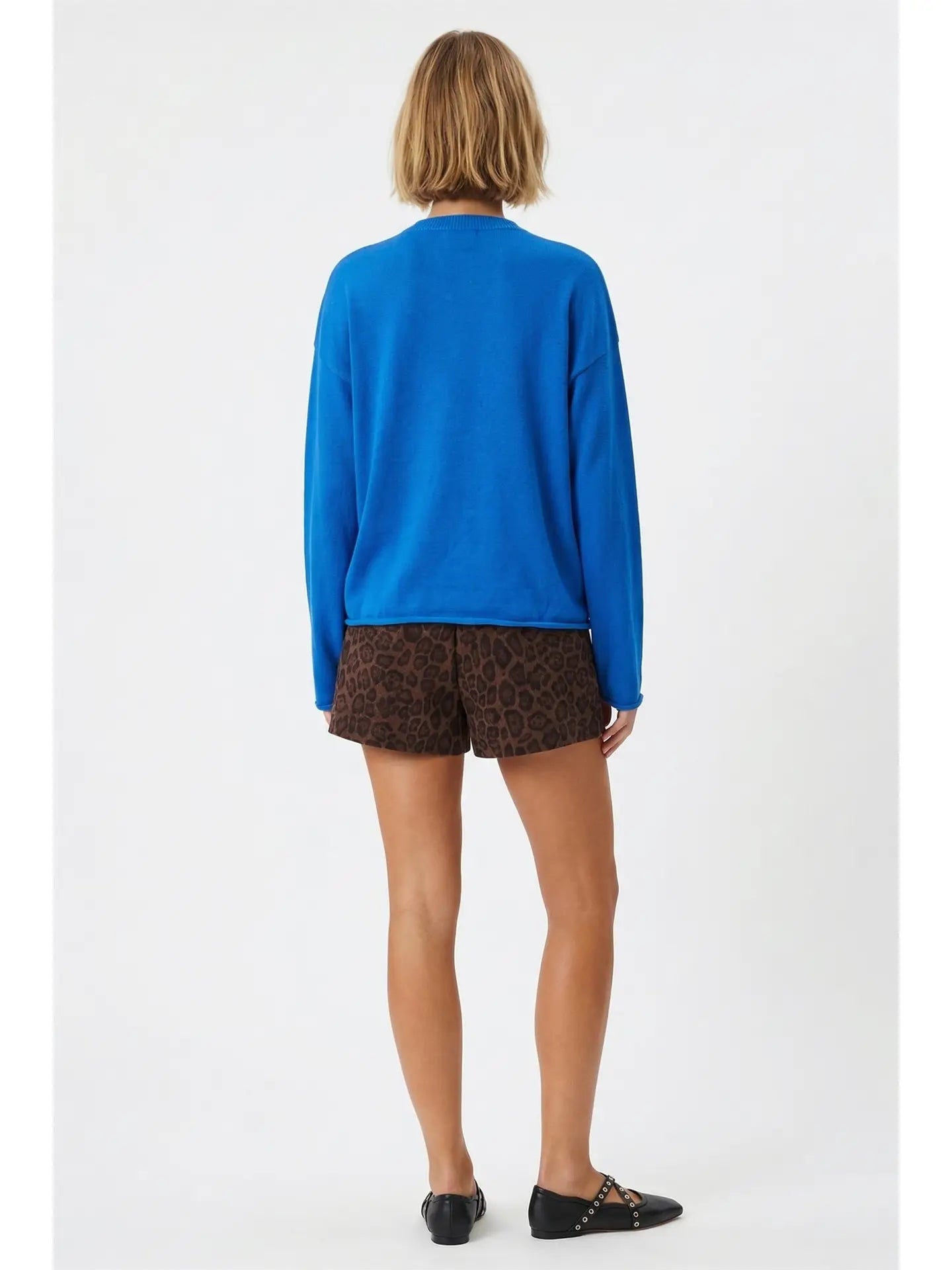 Henley Cotton Sweater Pullover