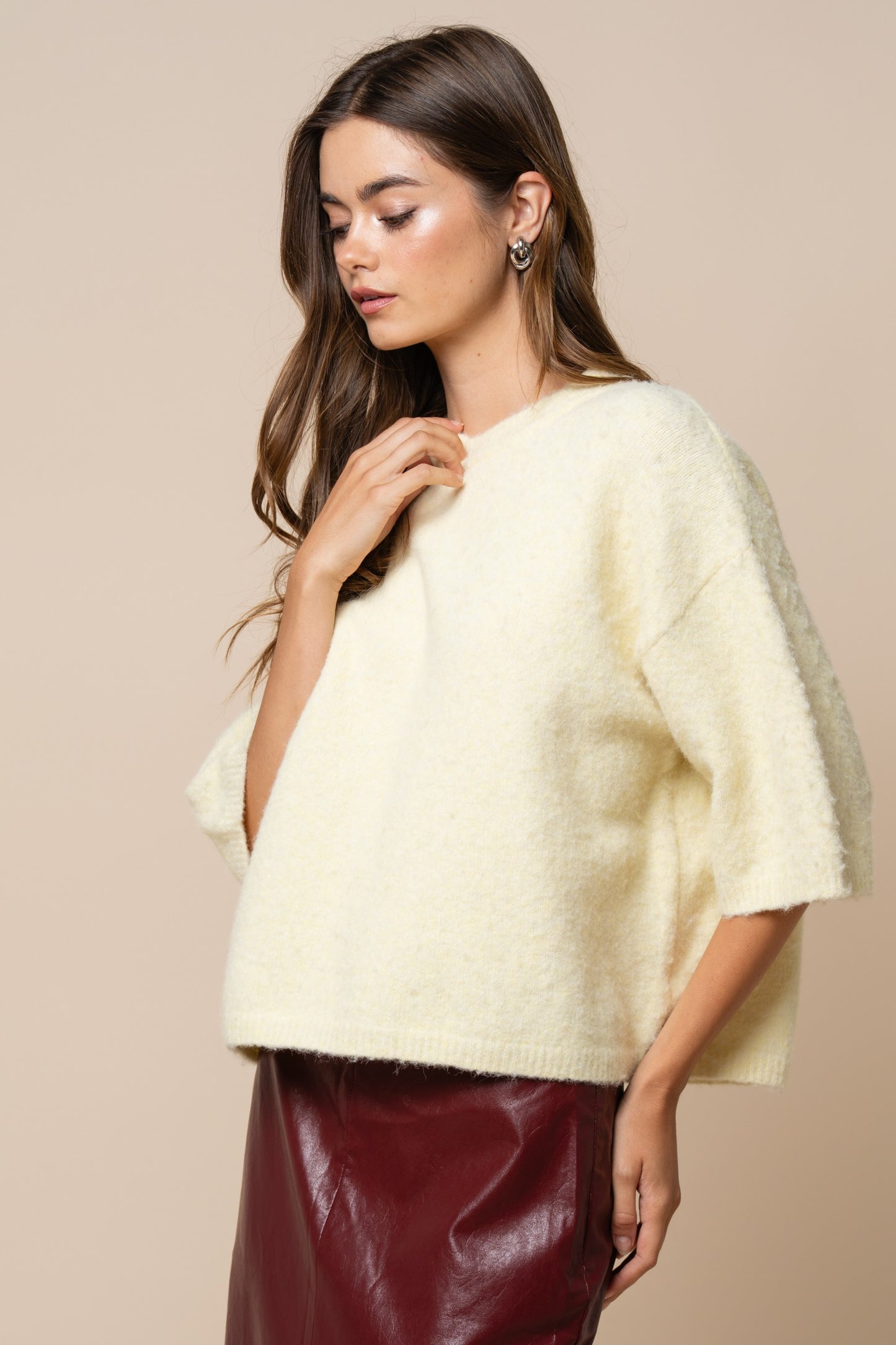 Sweater Sleeve Top