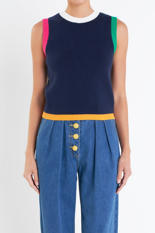 Color Block Vest