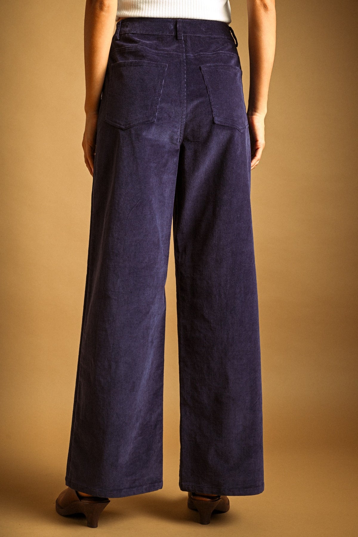Dorduroy Straight Leg Pants