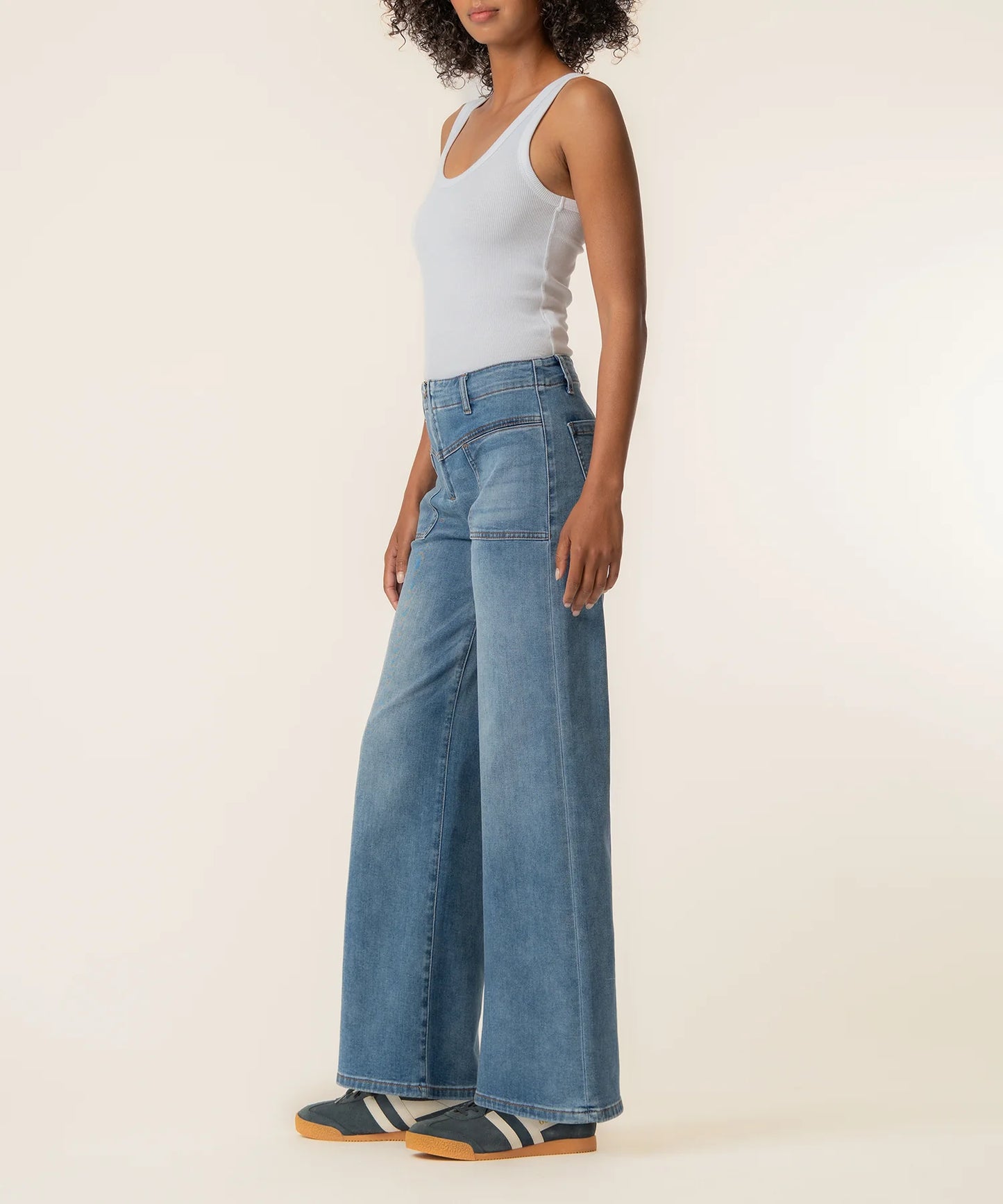 Meg High Rise Wide Leg