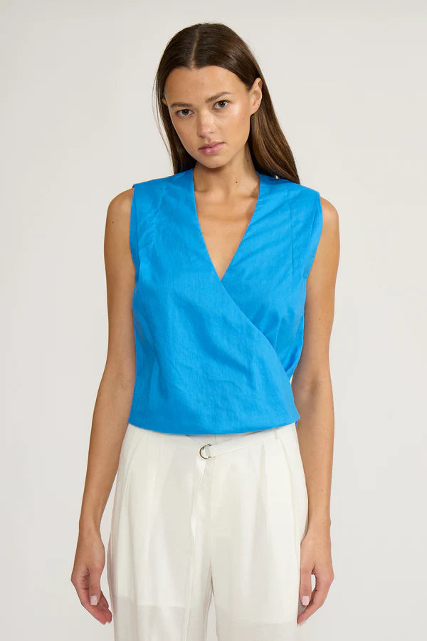 Hayley Wrap Top