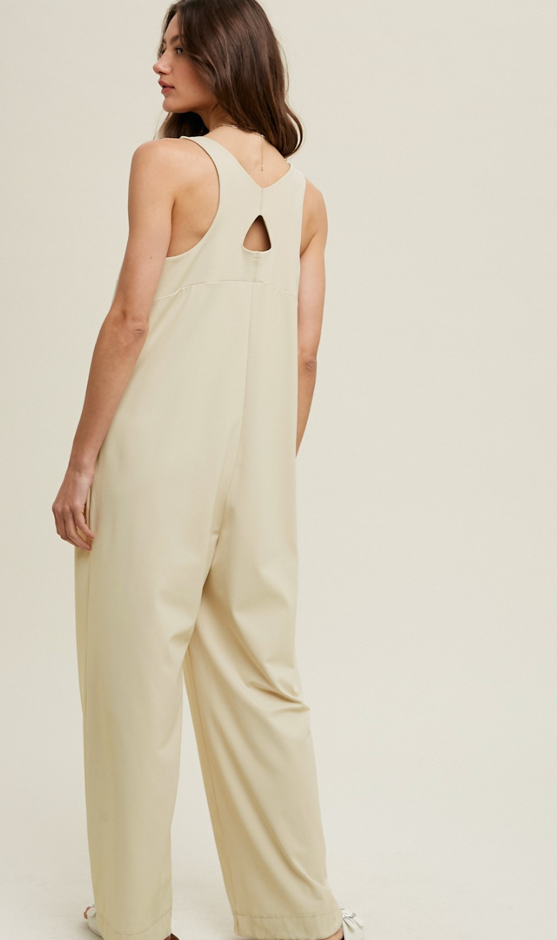 Scuba Square Neck Jumpsuit