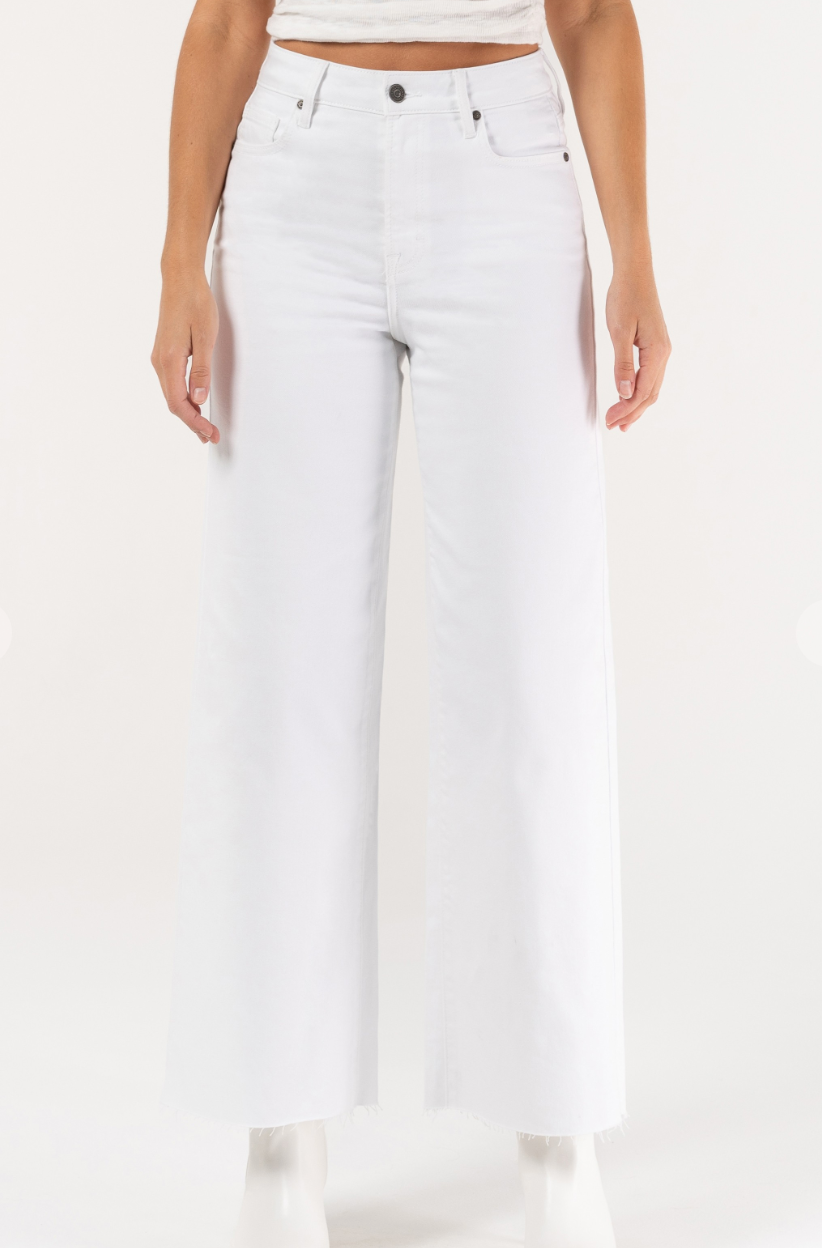 Nori High Waist Crop Wide Leg Pant