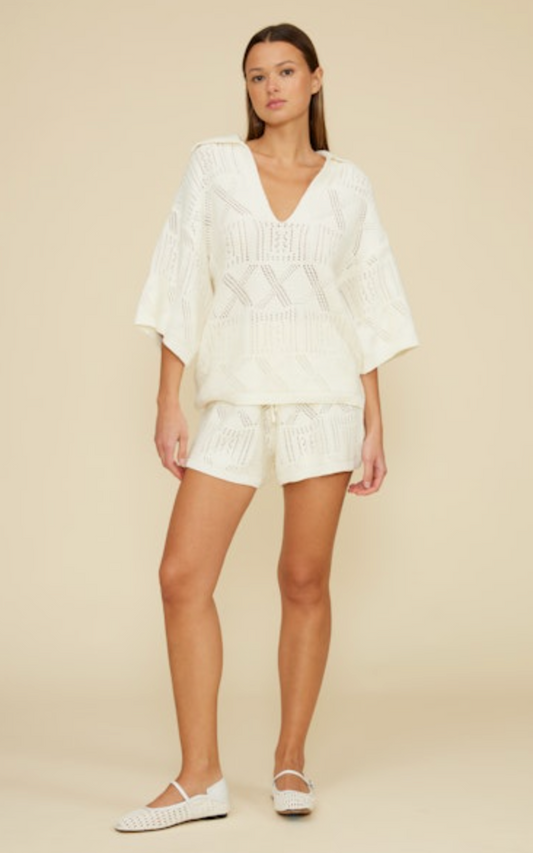 Alia Oversized Knit Top