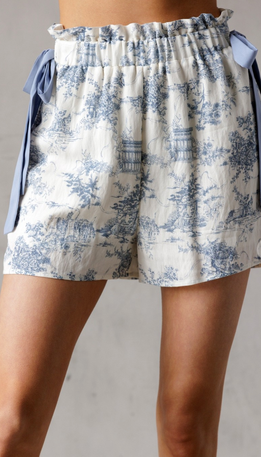 Ribbon Detail Shorts
