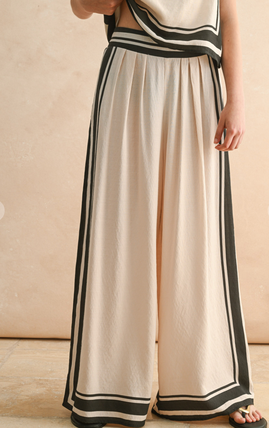 Border Stripe Pants