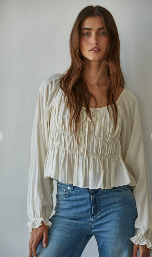 Florence Smocked Top