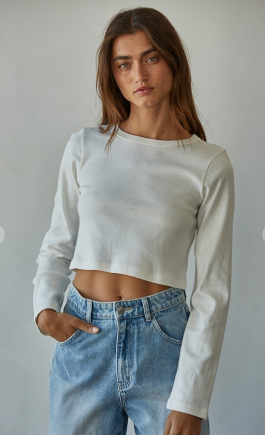 Everyday Crop Long Sleeve