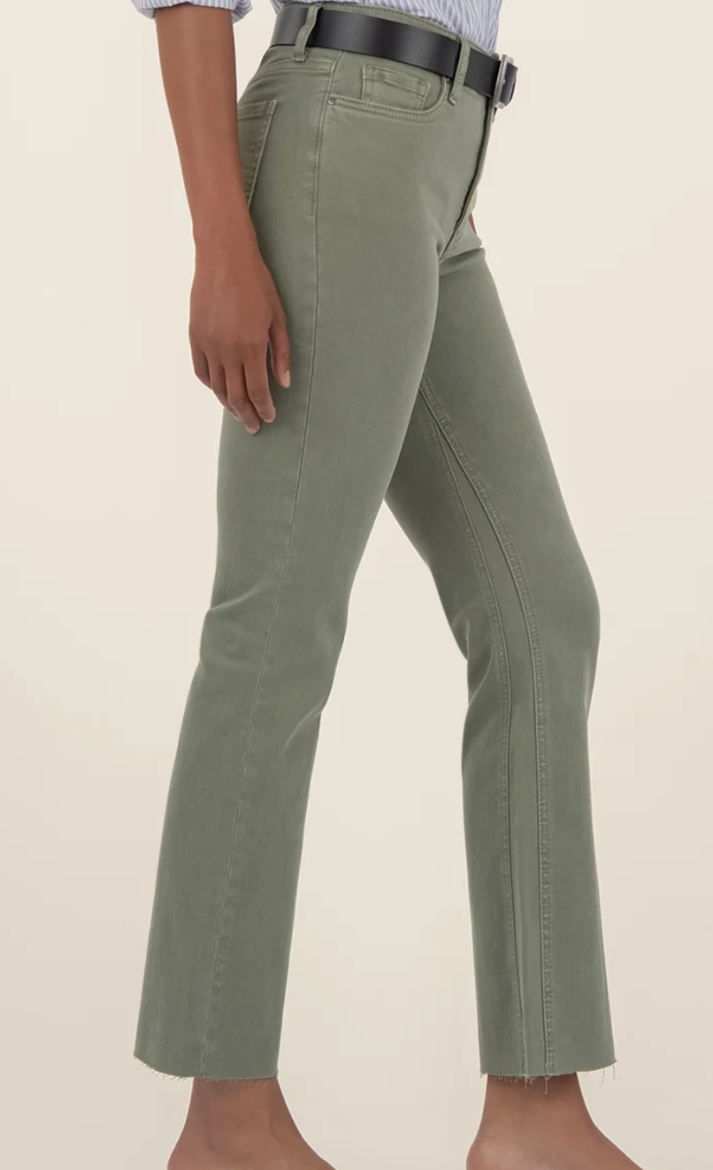 Kelsey High Rise Ankle Flare Jeans
