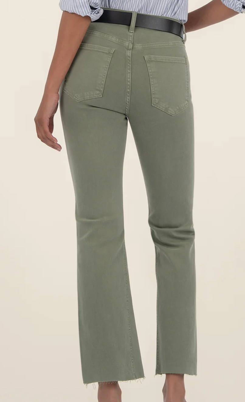 Kelsey High Rise Ankle Flare Jeans