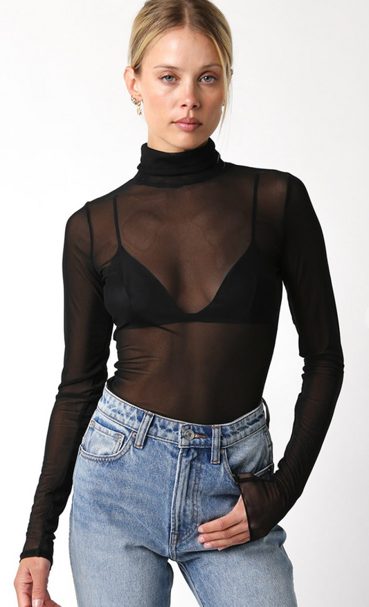 Ivy Mesh Top