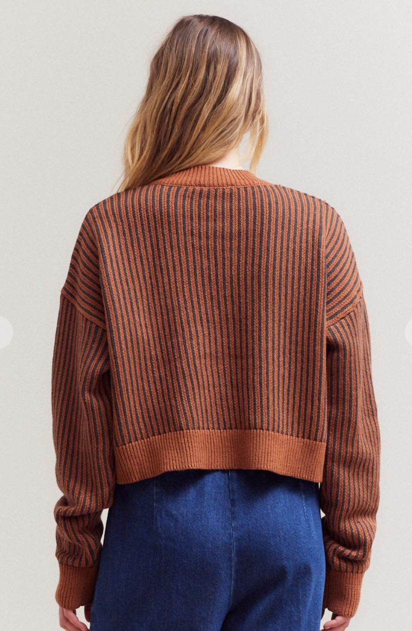 Knit Button Up Cardigan