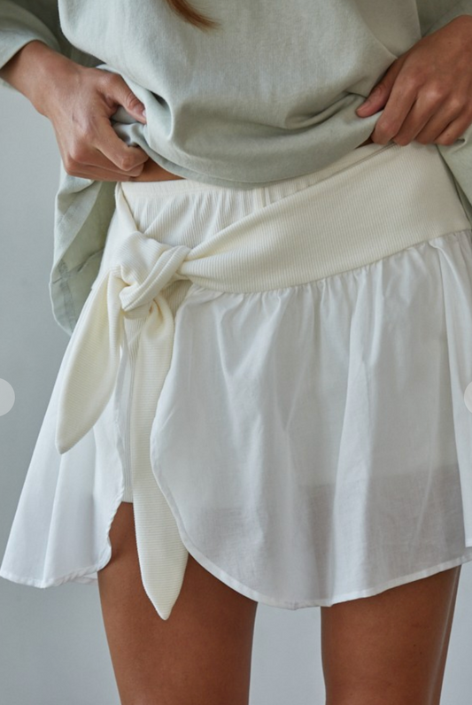 Loudin Mini Wrap Skirt
