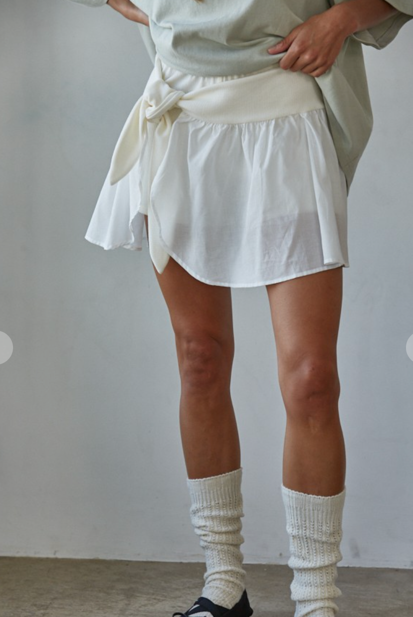 Loudin Mini Wrap Skirt
