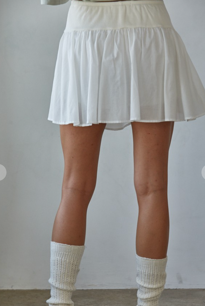 Loudin Mini Wrap Skirt