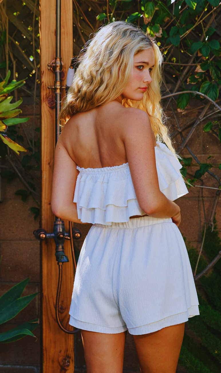 Tiered Shorts