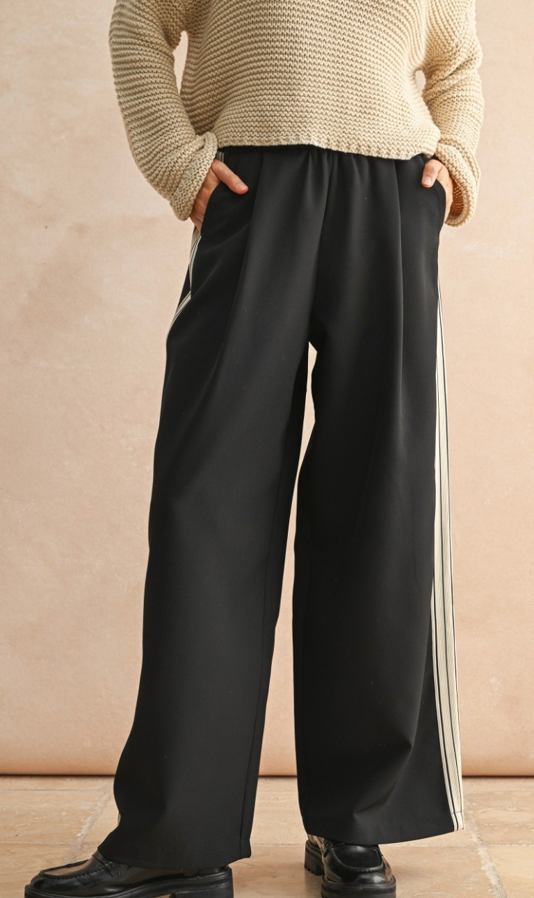 Strip Panel Side Pants