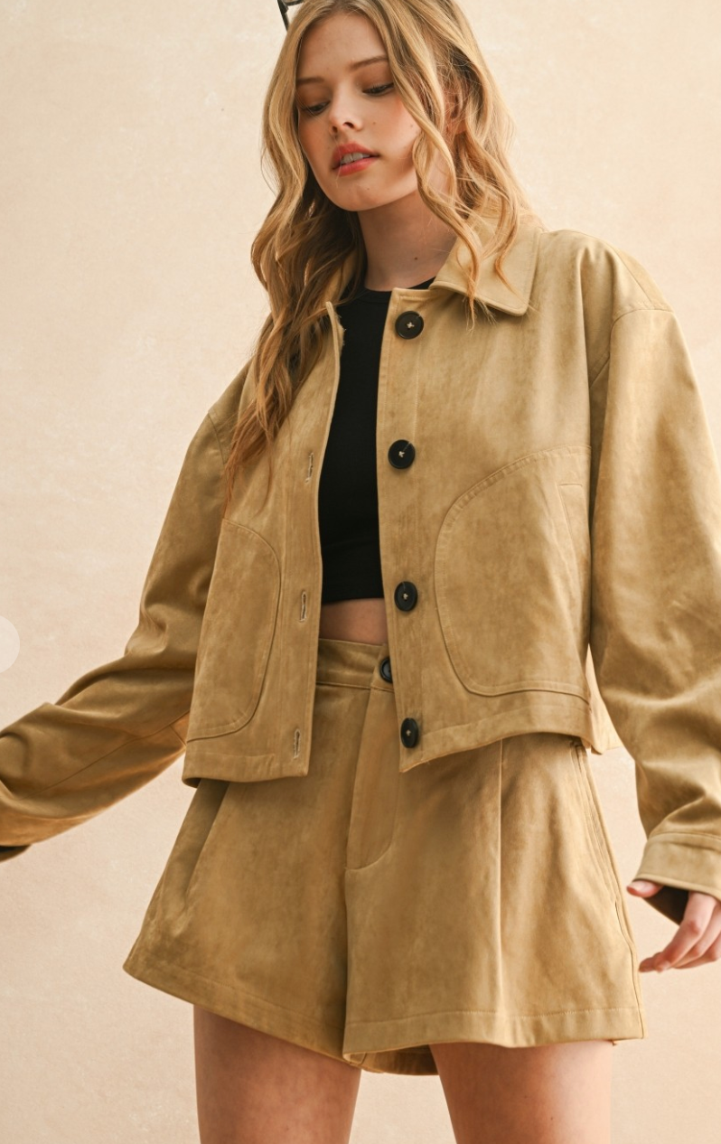 Suede Jacket