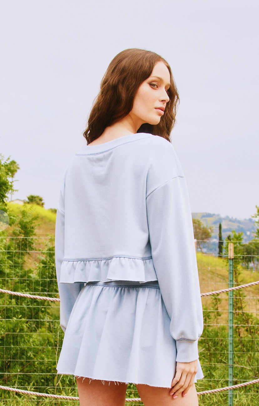 Pleated Mini Skort