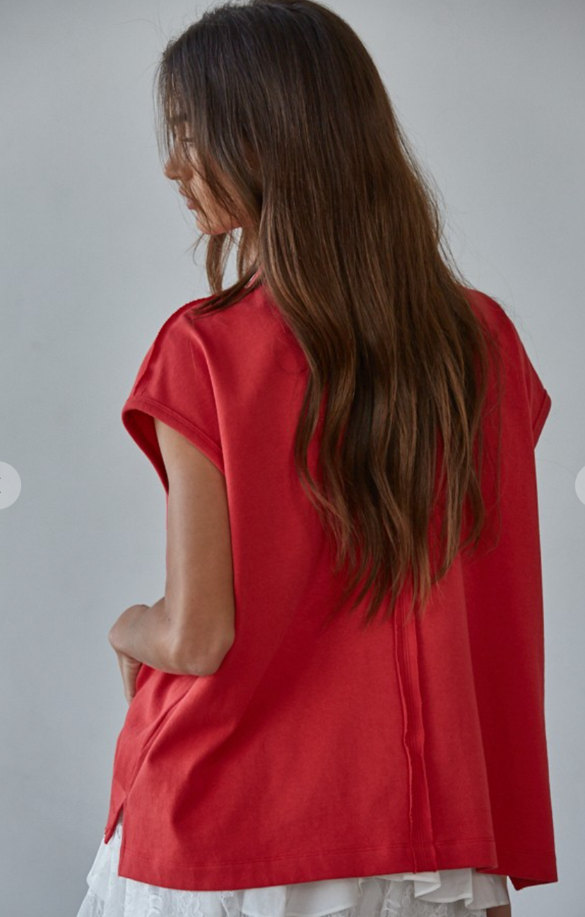 Sleeveless Knit Polo