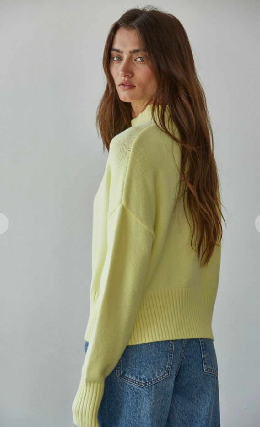 Uptown Mock Neck Sweater
