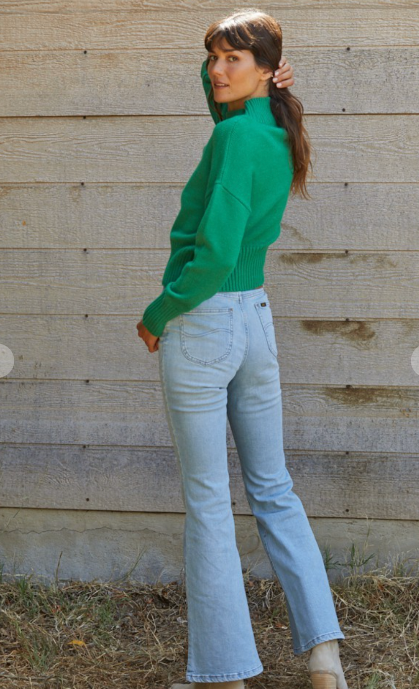 Uptown Mock Neck Sweater