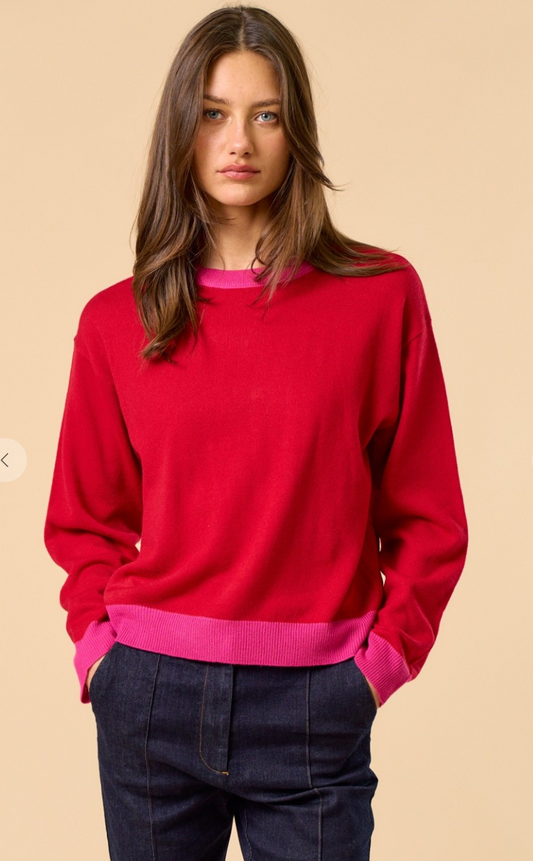 Two Tone Sweater