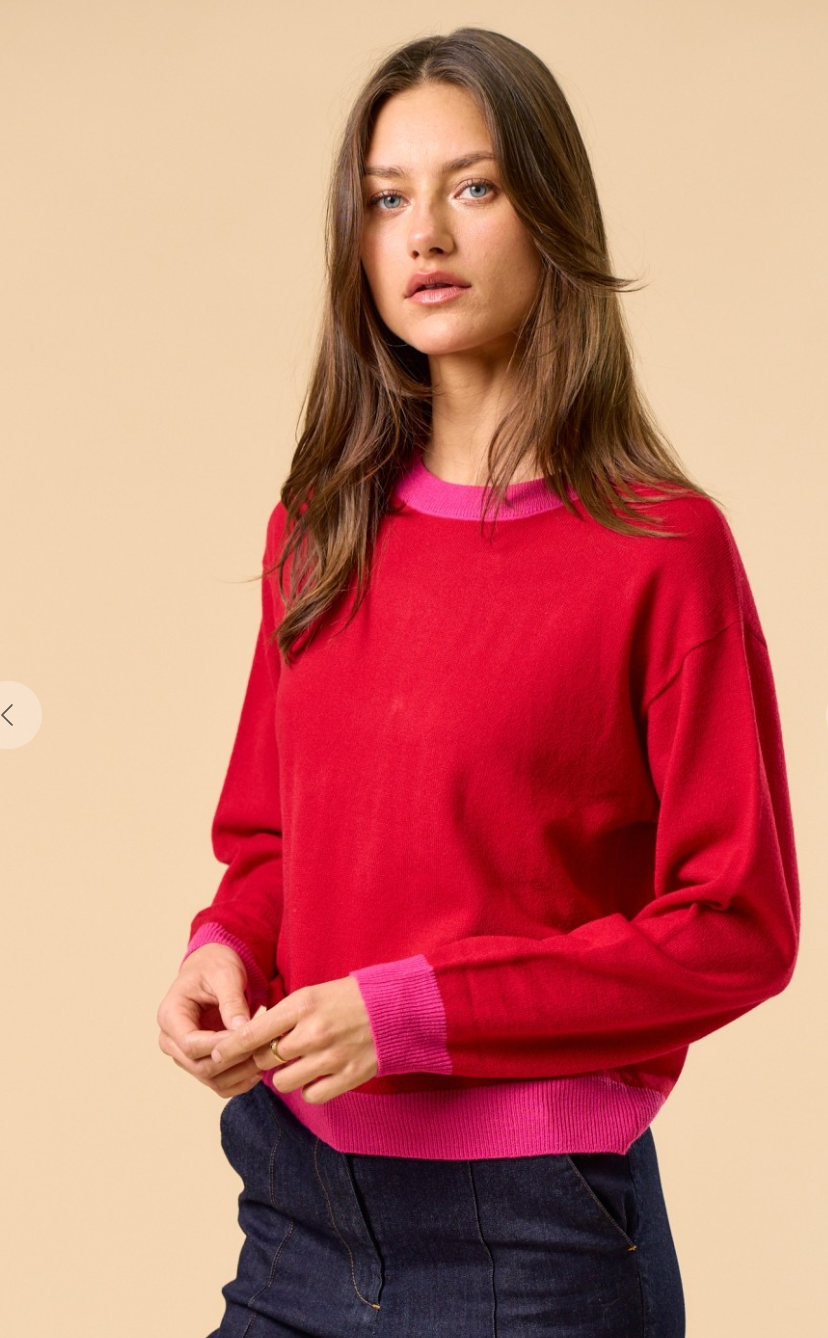 Two Tone Sweater