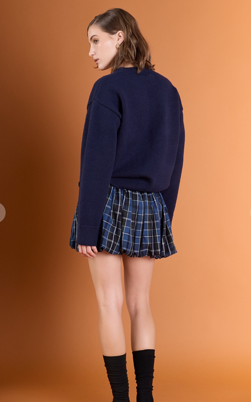Balloon Mini Skirt