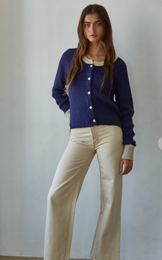 Bleu Marie Cardigan