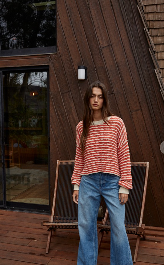 Simone Striped Sweater
