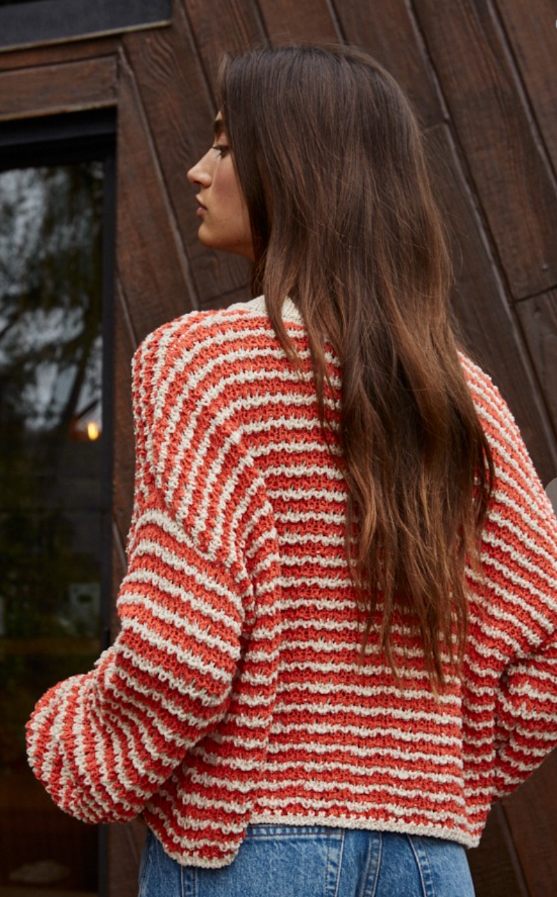 Simone Striped Sweater