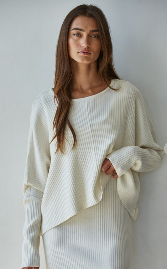 Apollo Ribbed Pullover