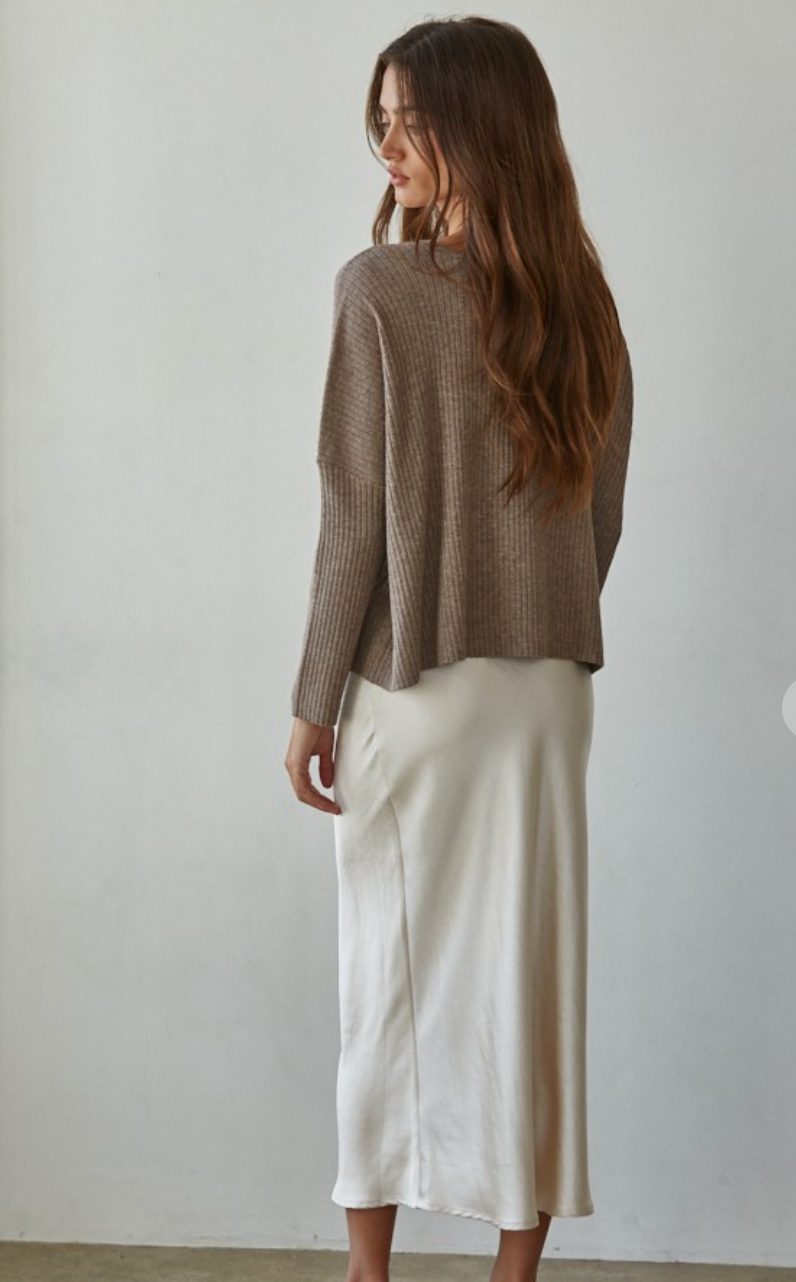 Apollo Ribbed Pullover