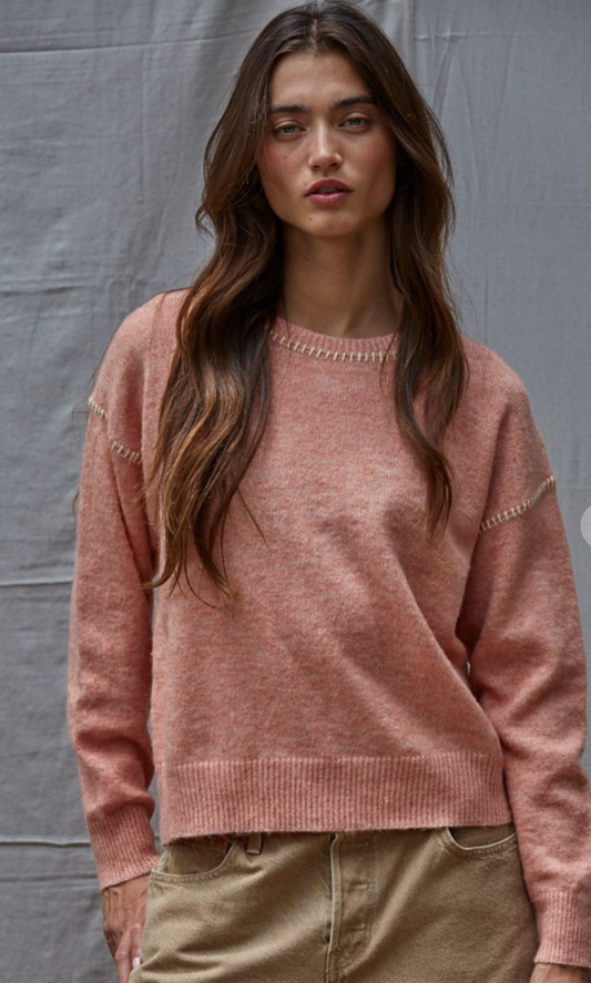 Double Play Sweater Top