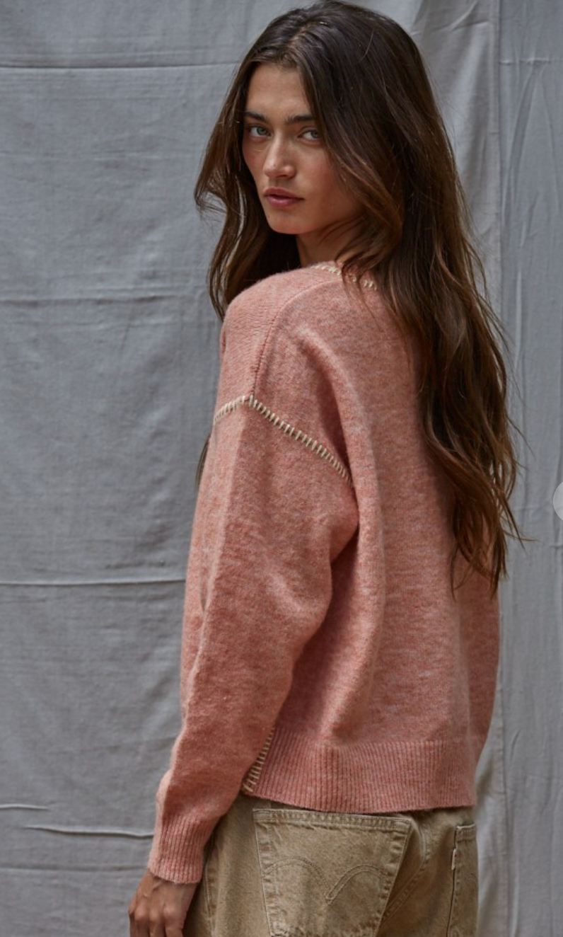 Double Play Sweater Top