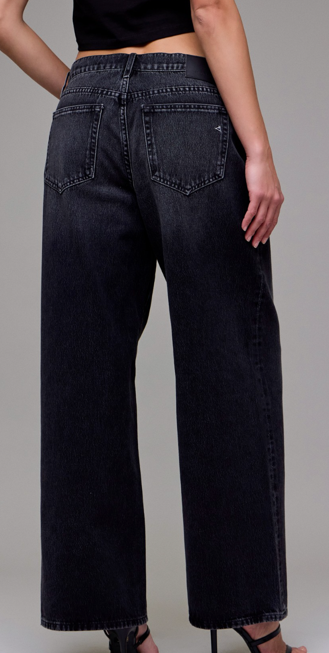 Studded Pocket Baggy Jeans