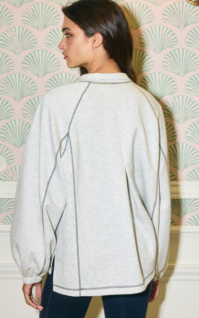 Effortless Half Zip Pullover