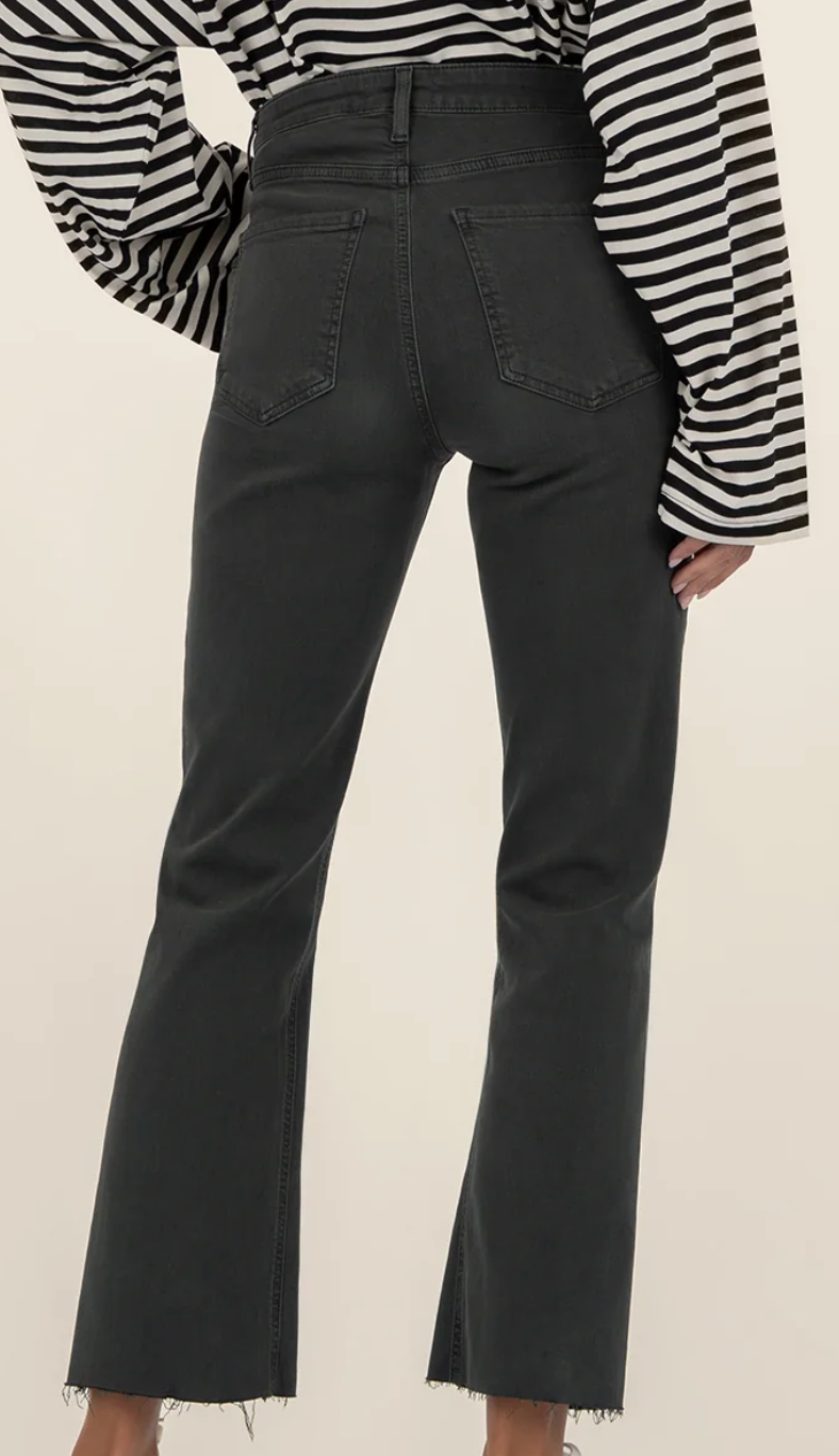 Kelsey High Rise Ankle Flare Jeans