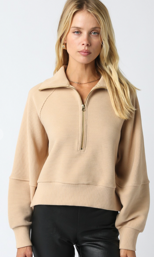 Aimee Zipup Sweater