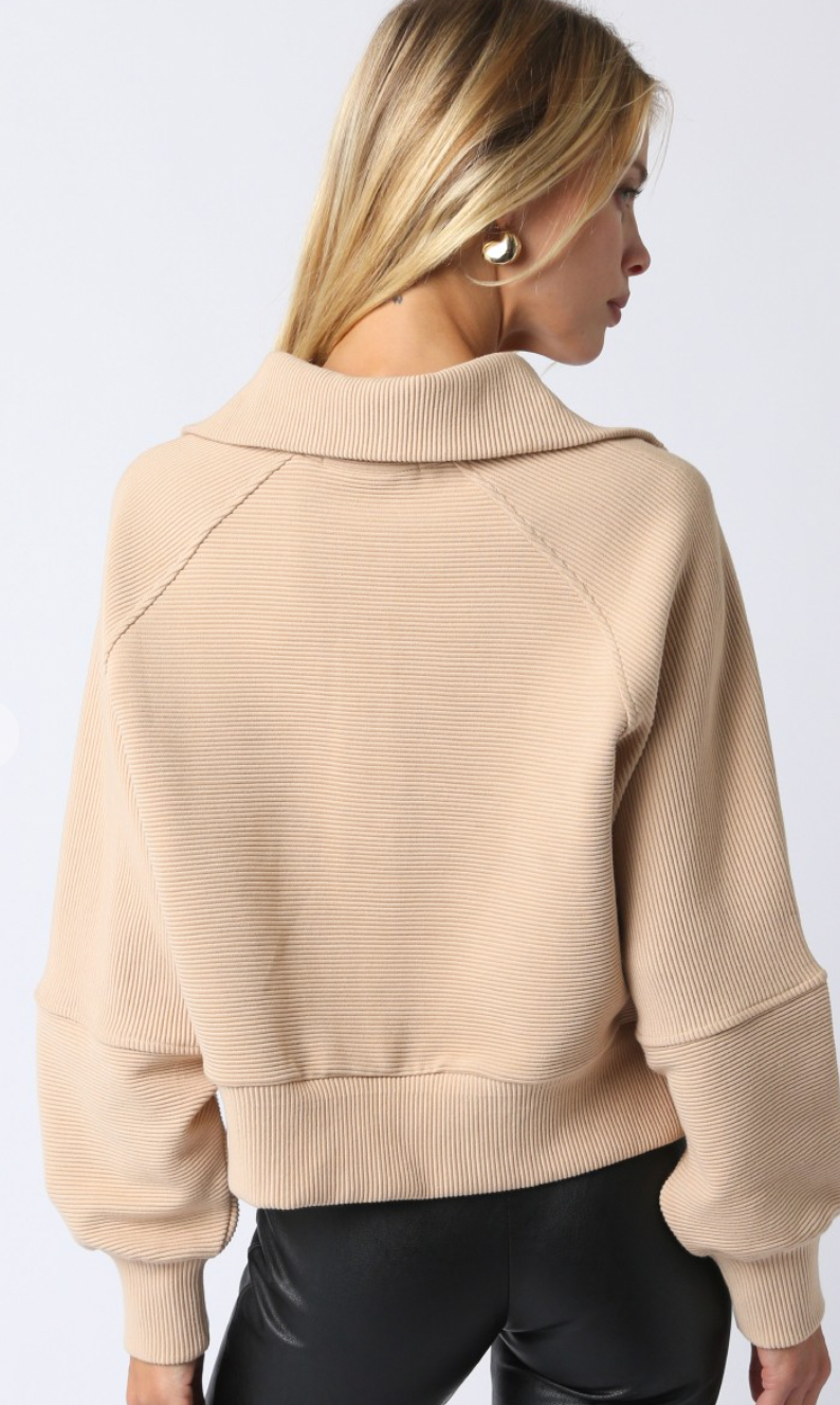 Aimee Zipup Sweater