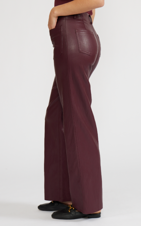 Reeve Faux Leather Pants