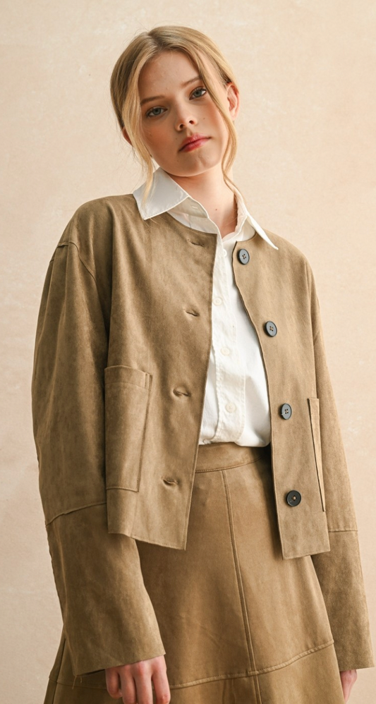 Suede Jacket