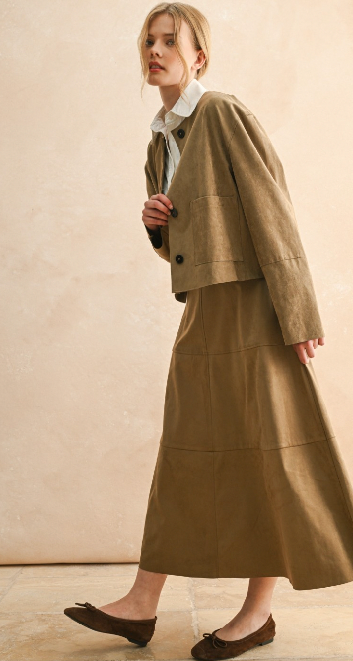Suede Jacket