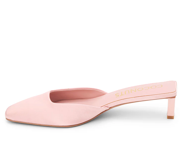 Tegan Heeled Kitten Mule