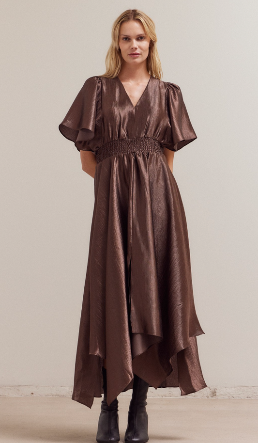 Satin Maxi Dress